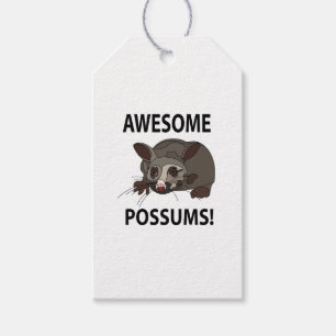 Possums Awesome Funny Possums Gift Tags