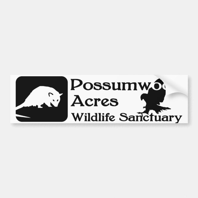 Possumwood Acres Logo Bumper Sticker (Front)
