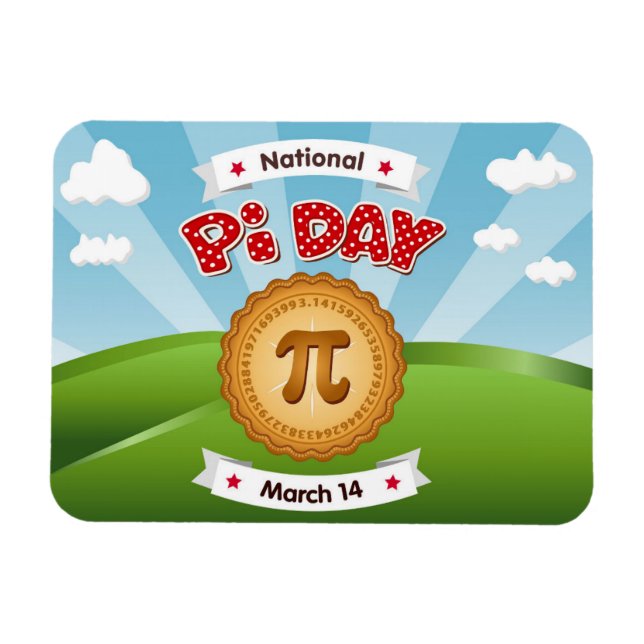Post a Pi Day  Magnet (Horizontal)