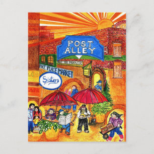 Post Alley Postcard
