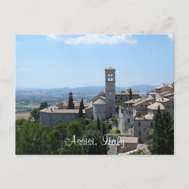 Post Card--Assisi Postcard (Front)