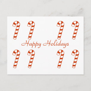 Post Card - Candy Canes