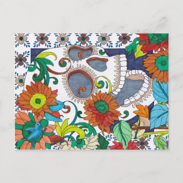 Post Card Day of the Dead 9 (Front)