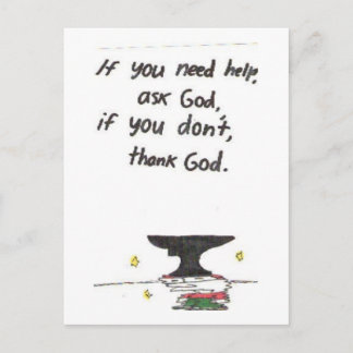 Post Card Funny church signs