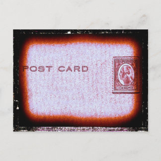 "Post Card" (Orange) Postcard