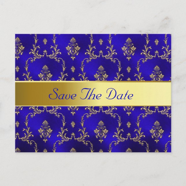 Post Card--Save the Date Announcement Postcard (Front)