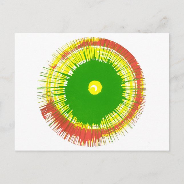 Post Card Spin Art (Front)