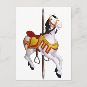 Post Cards - Carousel Horse - SUNRISE