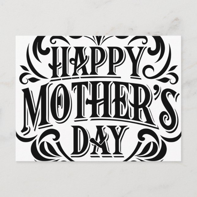 Post cards geft for mother day (Front)
