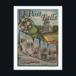Post Falls, Idaho - Large Letter Scenes Postcard<br><div class="desc">Post Falls, Idaho - Large Letter Scenes - Post Falls, ID was created in 1938. This image depicts scenes from Post Falls, ID.</div>