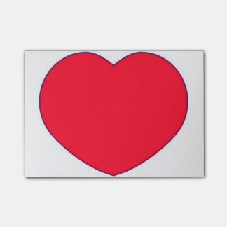 Post Heart Post-it Notes