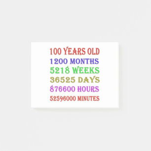Post-it® 100 ans de jalons de naissance