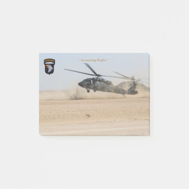 Post-it® 101e aigle de fort campbell (Devant)