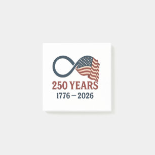 Post-it® 250 Anniversaire 1776-2026 USA Patriotique