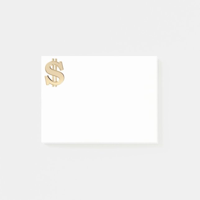 Post-it® 3 dollars (Devant)