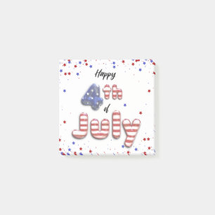 Post-it® 4th of July Stars Stripes Foil Balloons