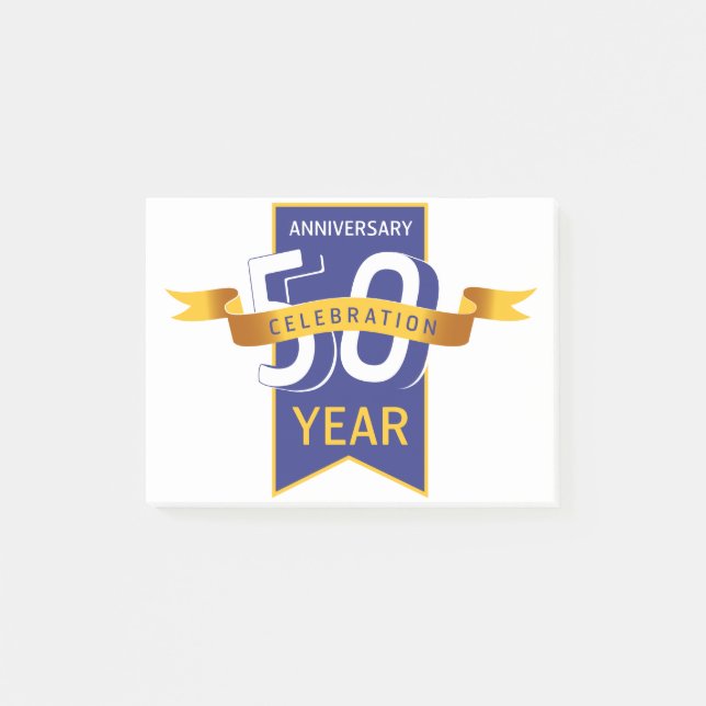 Post-it® 50 e anniversaire (Devant)