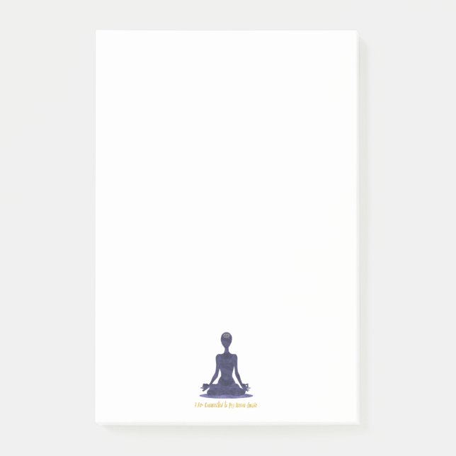 Post-it® 6ème Affirmation d'Ajna de troisième oeil de (Devant)