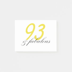 Post-it® 93 et fabuleux