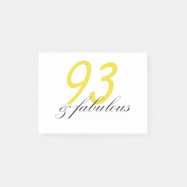 Post-it® 93 et fabuleux (Devant)