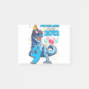 Post-it® 9 Anniversaire Dinosaur 9 Anniversaire Garçon Enfa