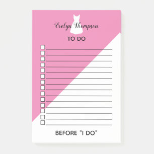 Post-it® À faire avant de faire la liste de règles à faire