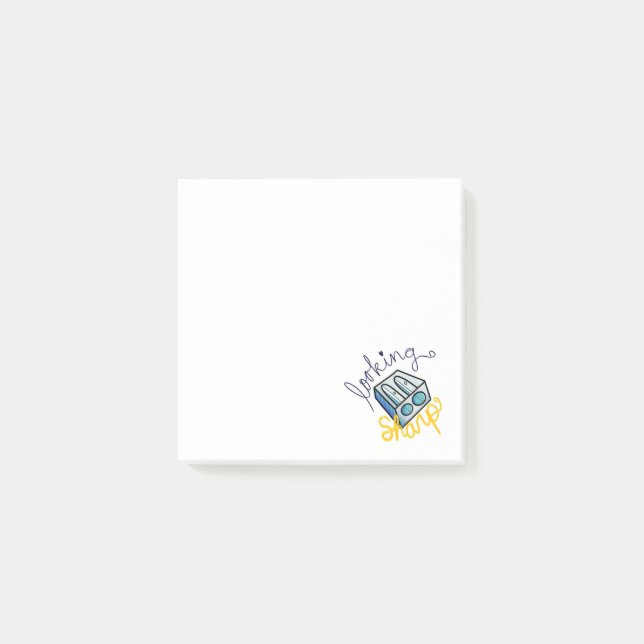 Post-it® A L'Air De Sharp ! Post-its de la positivité (Devant)