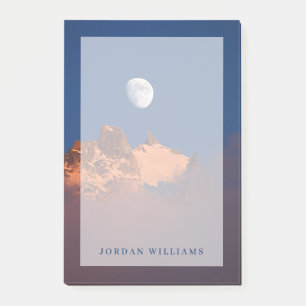 Post-it® À l'aube   Aiguille du Plan Chamonix, France