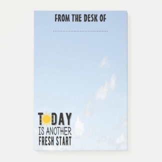 Post-it® À partir du bureau de - avis de travail