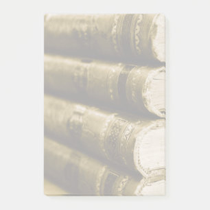 Post-it® A Stack of Old Books