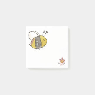 Post-it® Abeille et fleurs