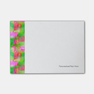 Post-it® Abrégé sur lumière du soleil peint jaune, rose