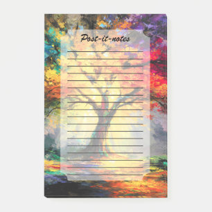 Post-it® Abstraite nature spirituelle Arbre de vie