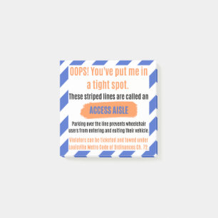 Post-it® Accéder à l'autocollant Aisle pour Louisville, Ken