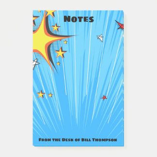 Post-it® Accessoires de bureau comiques de geek d'art de