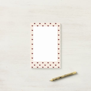 Post-it® Accueil Décoration Amusante Styliste Coeur doux mo