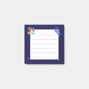 Post-it® Aesthetic Système Solaire Planète Astronaute Espac