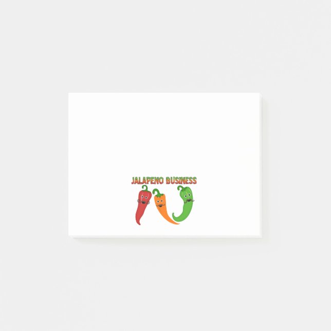 Post-it® Affaires de Jalapeno (Devant)