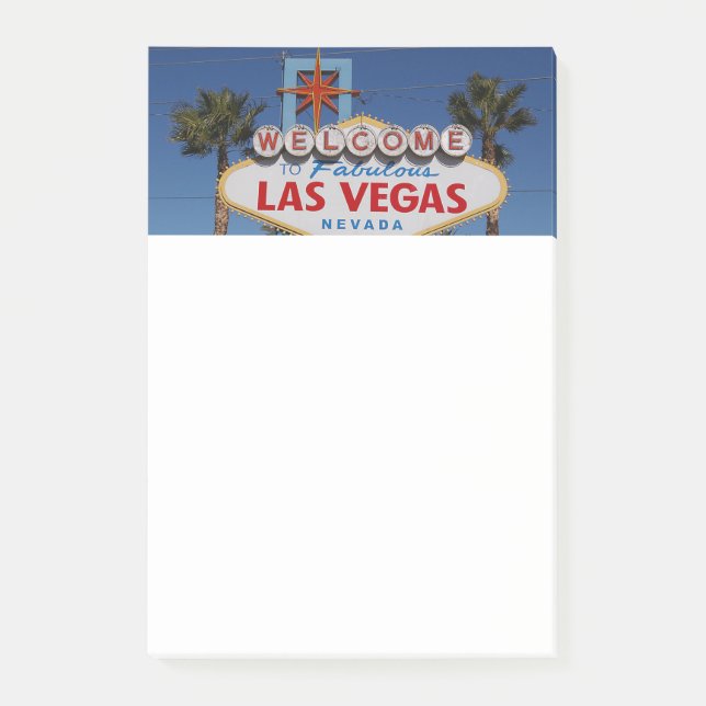 Post-it® Affiche de bienvenue Las Vegas (Devant)