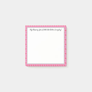 Post-it® Affirmation amusante pour les notes Memory Post-It