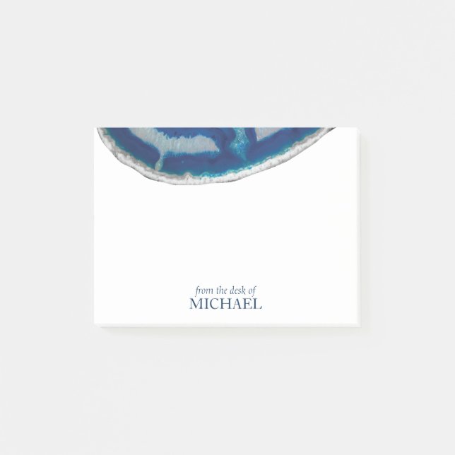 Post-it® Agate de bleu marine (Devant)