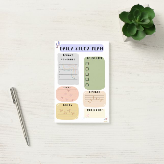 Post-it® agenda (Bureau)