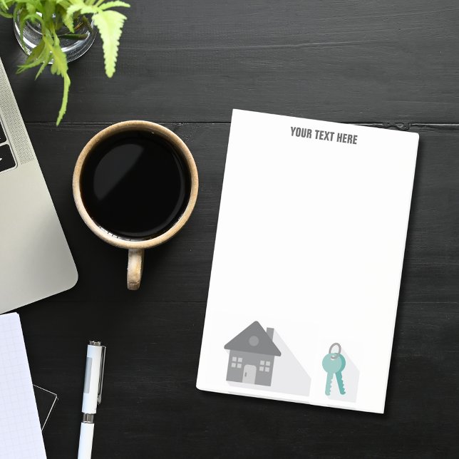 Post-it® Agent immobilier clés de maison simple (Créateur téléchargé)