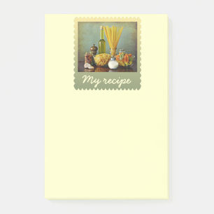 Post-it® aglio, olio e peperoncino (garlic, oil and chili)