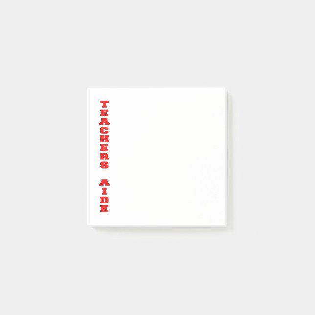 Post-it® Aide aux enseignants (Devant)
