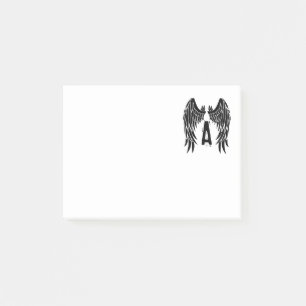 Post-it® Aile d'angle de tatouage Monogramme