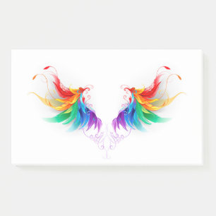Post-it® Ailes fluffy arc-en-ciel