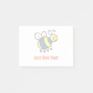 Post-it® Aimez-Vous Heureux Abeille Caricature