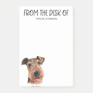 Post-it® Airedale Terrier Lover