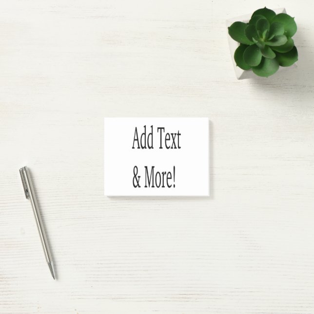 Post-it® Ajouter du texte et plus ! Customisez votre propre (Bureau)